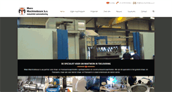 Desktop Screenshot of maromachinebouw.nl